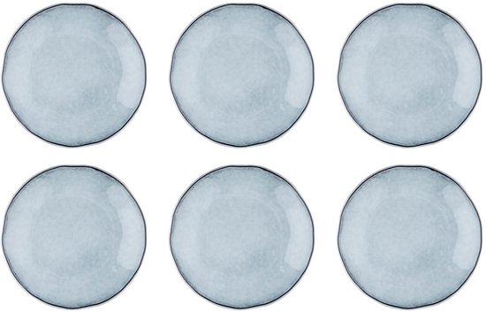 assiette CLOUD Ø27cm - 6 pièces - Gris orage