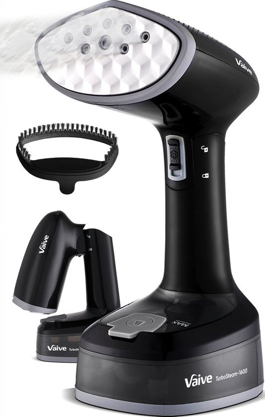 VAIVE TurboSteam Vapeur pliable 1600W - Vapeur à main - Vapeur à linge - Vapeur - Vapeurs à linge