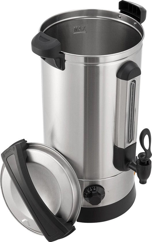 Glühweinkoker / Glühweinketel Teramo en acier inoxydable - 10 litres - 1500 Watt