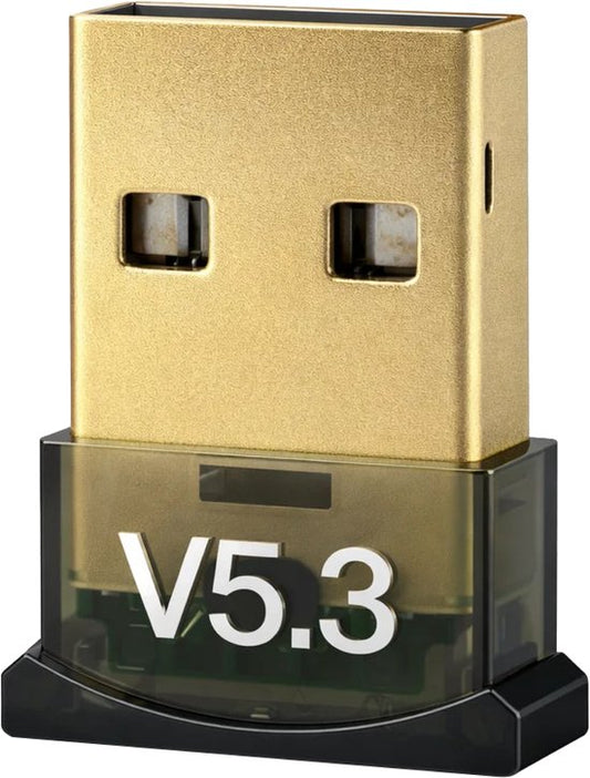 Adaptateur Bluetooth Nuvance - 5.3 - Récepteur Bluetooth - USB - Dongle Bluetooth PC - Convient à Windows 11/10/8/7