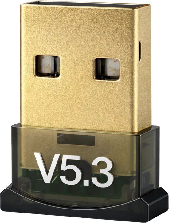 Adaptateur Bluetooth Nuvance - 5.3 - Récepteur Bluetooth - USB - Dongle Bluetooth PC - Convient à Windows 11/10/8/7