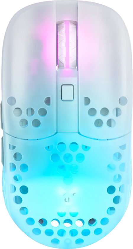Xtrfy MZ1 Wireless - Souris - pour le jeu - USB Type-A - optique - blanc