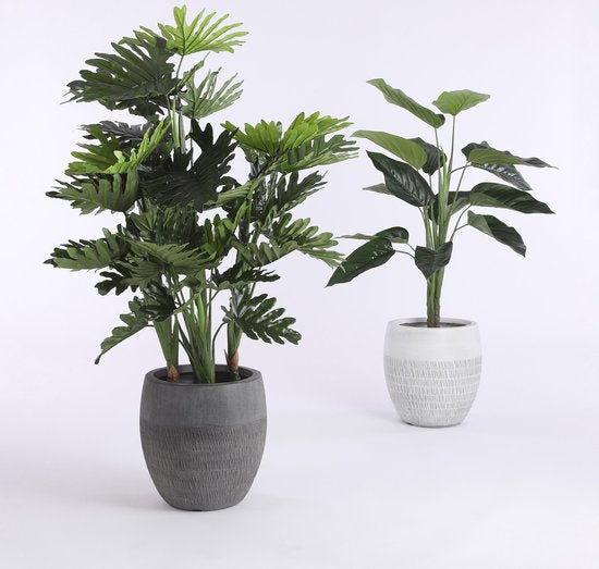 Mica Decorations Plante Artificielle Philodendron - H120 x Ø80 cm - Vert