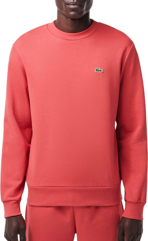 Pull Lacoste Rouge - Taille S - Hommes - Pulls