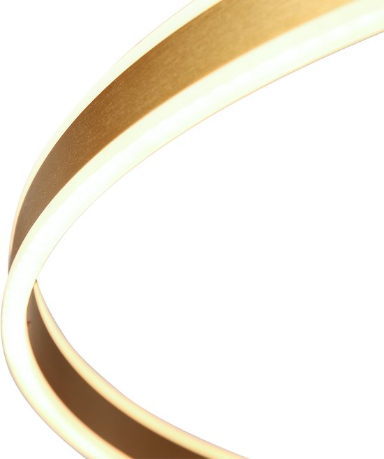 Steinhauer - lampe suspendue - Ringlux - or - métal - Ø 100cm - LED - 3676GO