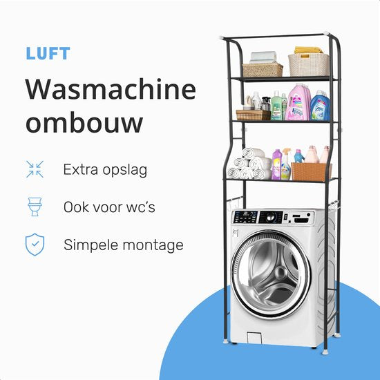 Luft Transformation du lave-linge - En saillie - Meuble - Placard - Salle de bain - WC