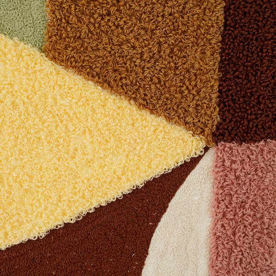 Collection In The Mood Décoration murale - L59 x B45 cm - Coton/bois FSC - Marron foncé