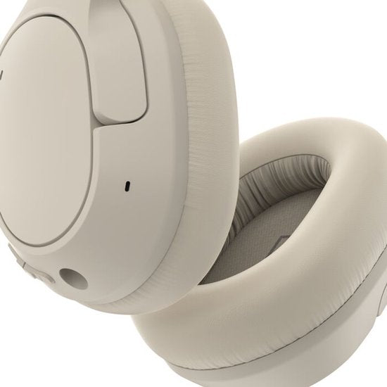 Belkin AUD008HQSA casque/écouteurs Casque sans fil Bandeau Appel/musique USB Type-C Bluetooth Sand