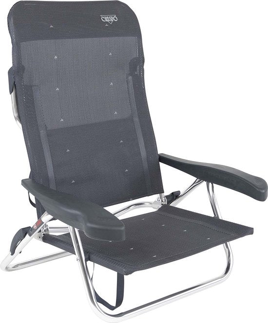 Crespo - Chaise de plage - AL/221 - Gris foncé