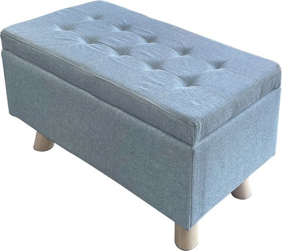 DMV - Tabouret - Tabouret avec espace de rangement - Tabouret d'enfant - Siège d'enfant - Coffre à jouets