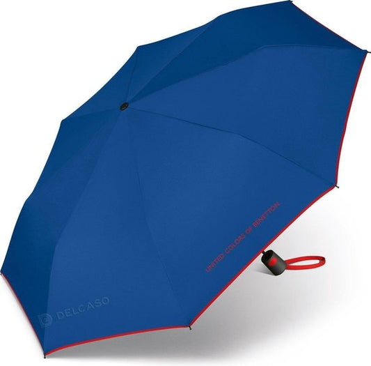 United Colors of Benetton Parapluie Mini AC - Pliable - Ø 95 cm - Bleu