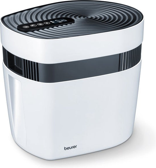 Beurer maremed® MK 500 Simulateur d'air marin - Humidificateur - Purificateur d'air - Jusqu'à 50 m2 - Réservoir de 6 litres - Minéralise - Désinfecte - Ionise - Mode nuit silencieux - Adaptateur secteur, filtres, sel marin spécial inclus.