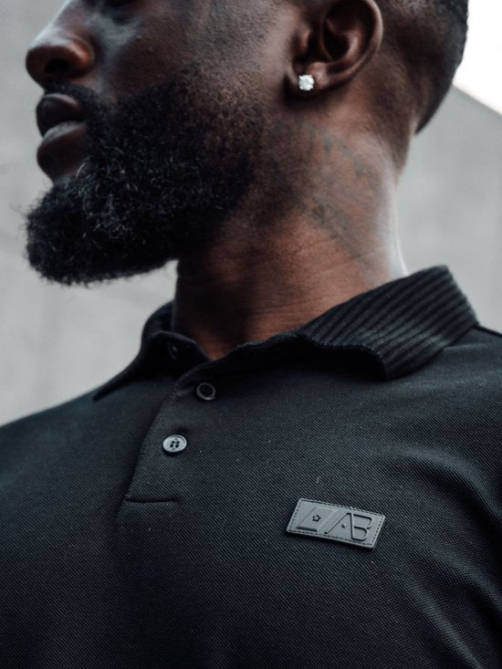 AB Lifestyle - Polo Regular | Jet Black - Hommes - Taille : XS