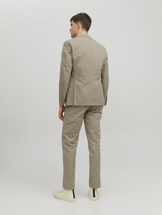 Jack & Jones Premium Blazer avec rangée de boutons unique JPRRIVIERA Slim Fit Blazer
