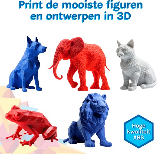 3D&Print Imprimante 3D pour débutants, enfants - Kit de construction - Pack de démarrage pour enfants - Orange
