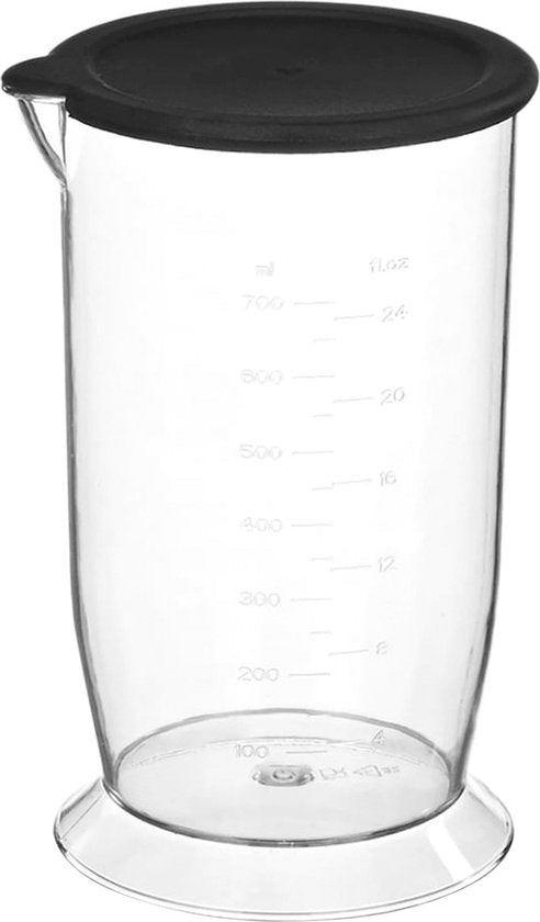 Tomado TSB9001B - Set mixeur plongeant - Hachoir et tasse à mesurer - Fouet - 1000W - 2 vitesses - acier inoxydable