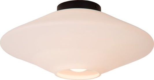 Lucide TREVOR - Plafonnier - Ø 42 cm - 1xE27 - Opale