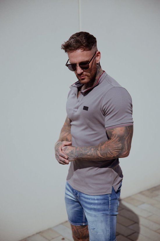 AB Lifestyle - Polo Tokyo | Cool Grey - Hommes - Taille : XS
