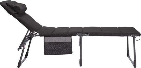 Crespo - Lit pliant - AP/363 - Air-Deluxe - Noir
