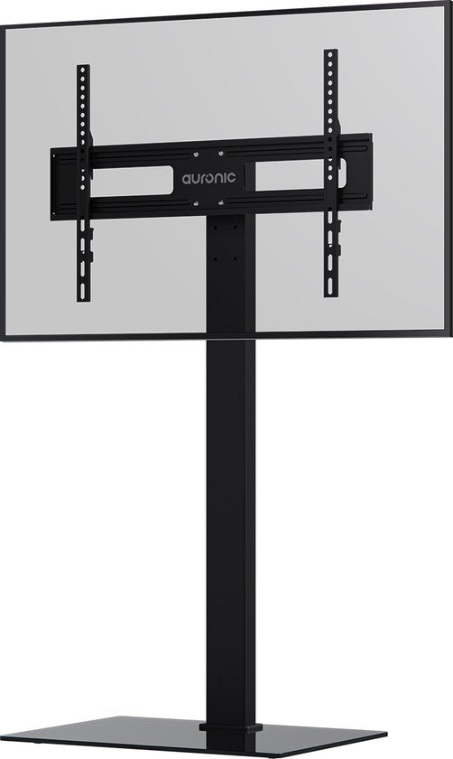 Meuble TV Auronic- hauteur réglable - Pivotant - Inclinable - 32 à 70 pouces - Noir