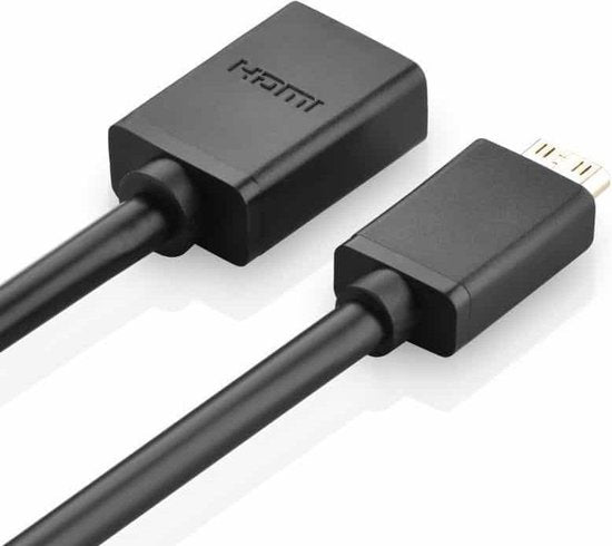 Câble adaptateur HDMI vers Mini HDMI - 4K 60 Hz - 22 cm