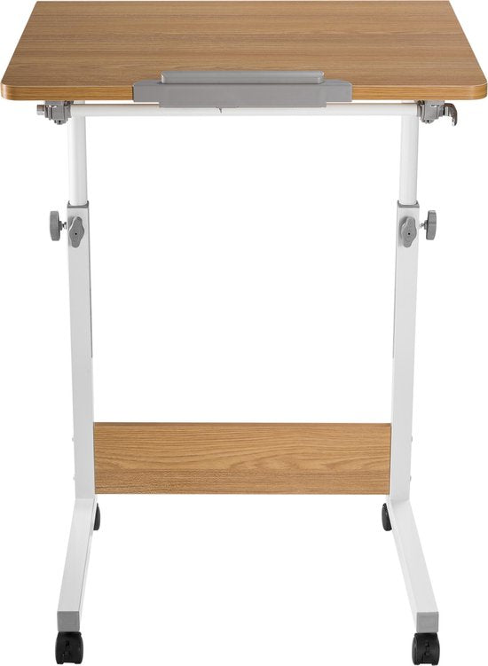 Table pour ordinateur portable bureau mobile - pupitre - hauteur réglable 68 - 96 cm