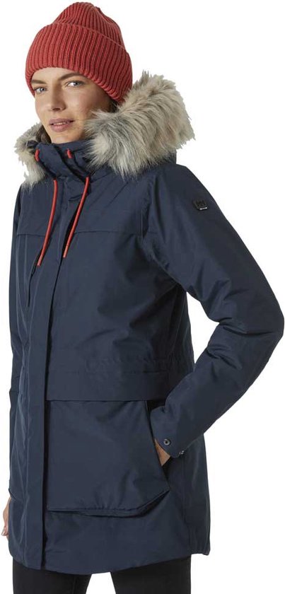 Helly Hansen Coastal Parka Bleu S Femmes