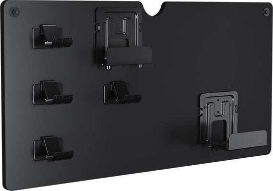 Etagère murale pour ranger les manettes de console de jeu et les casques d'écoute