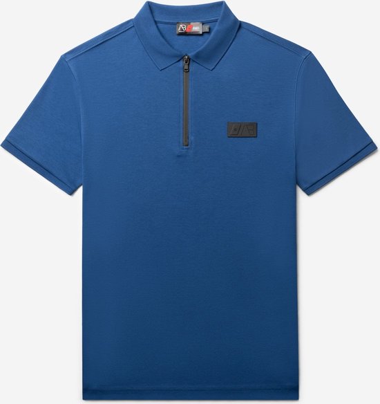AB Lifestyle - Polo Platinum | Navy Peony - Hommes - Taille : XS