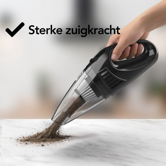 Brixy Dust buster Sans fil - Aspirateur à main - Accessoires inclus - Aspirateur à poussière - Gris