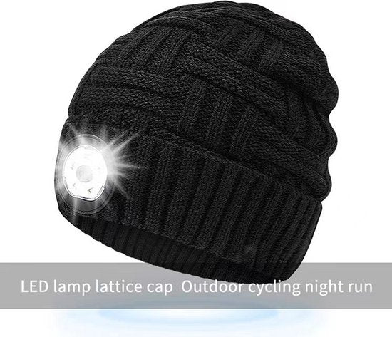 Garpex® Chapeau confortable avec éclairage LED - Chapeau LED Taille unique
