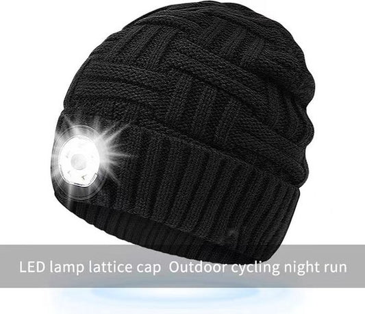 Garpex® Chapeau confortable avec éclairage LED - Chapeau LED Taille unique