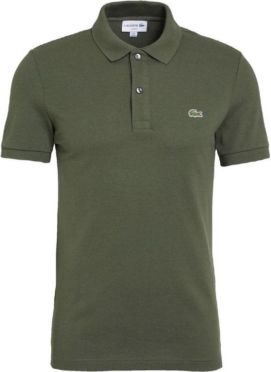 Lacoste 1hp3 Men's S/s Polo 12 Polos & T-shirts Hommes - Polo - Olive - Taille XS
