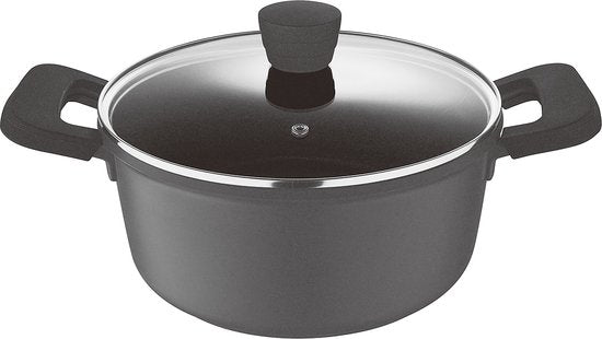Bergner Poêle de cuisson Retro - Induction - Grande - D24 x H11,5 cm - 4,5 litres