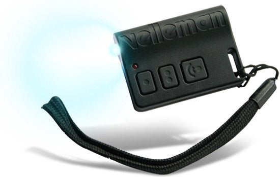 ÉMETTEUR 2 CANAUX AVEC ÉCLAIRAGE LED (VM166T)
