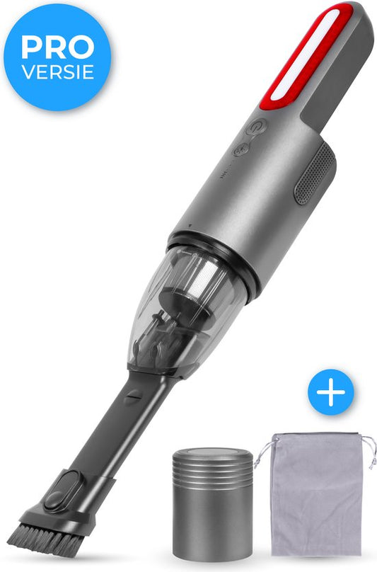 Nuvance - Aspirateur de Voiture - 6000Pa - Aspirateur à Main sans Fil - Rechargeable par USB - Aspirateur de Main - Aspirateur de Voiture - Ramasse-miettes - Ramasse-miettes