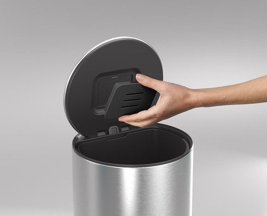 Joseph Joseph Arc 30 litres poubelle à pédale fine avec sac intérieur - acier inoxydable