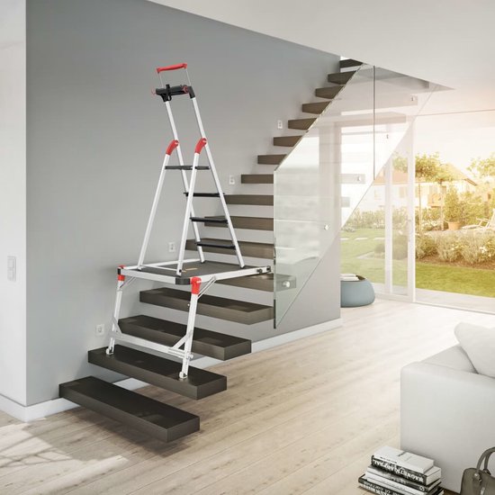 Hailo TP1- Plate-forme pour escaliers - Antidérapante - 90x57 cm
