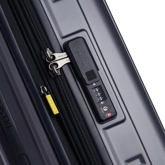 Valise DELSEY PARIS - avec 4 roues doubles 73 Anthracite - Gris foncé