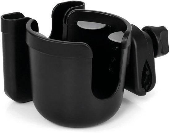 Safe Age® universal Cup Holder & Phone Holder - pour rollator, fauteuil roulant, landau et autres