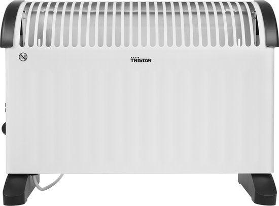 Tristar KA-5164 Convecteur de chauffage - 750W - 1250W - 2000 W - Thermostat réglable - 3 niveaux de chaleur - Protection contre la surchauffe