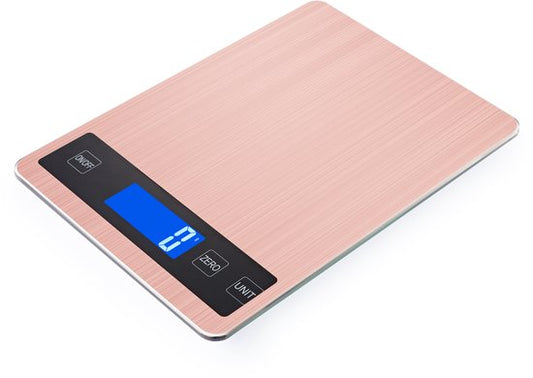 S.old Balance de cuisine numérique - Balance de cuisine - Balance de cuisson - Piles incluses - 1gr à 10kg - Rose