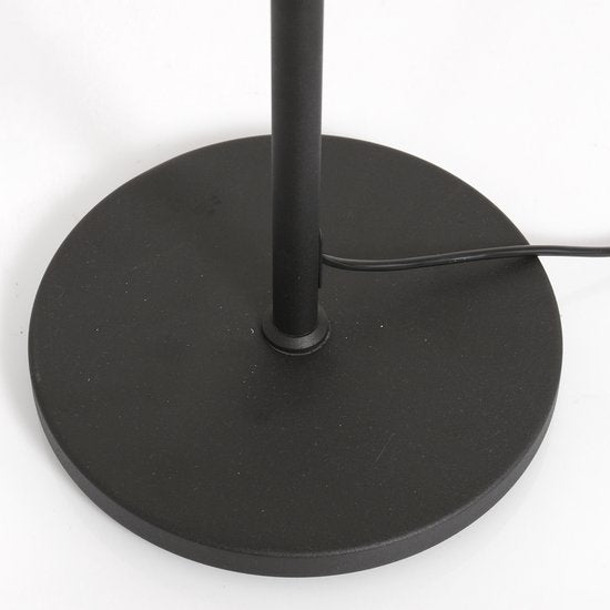 Steinhauer - lampadaire - Retina - noir - verre métal - lampe design - LED - 3083ZW