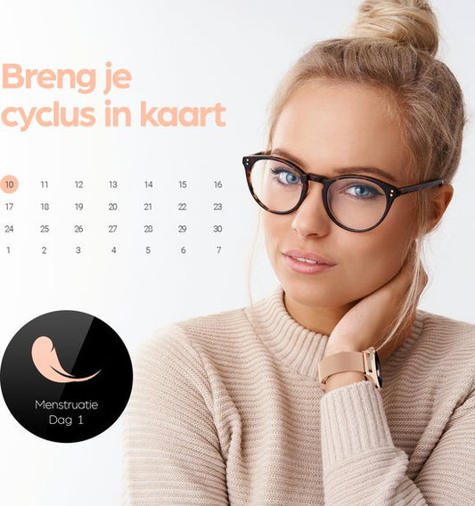 Actyve Smartwatch Femme Or Rose - Apple & Android - Ecran tactile complet