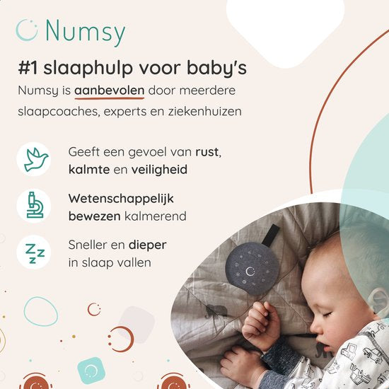 Numsy - Move White Noise Machine Baby - Machine à bruit blanc