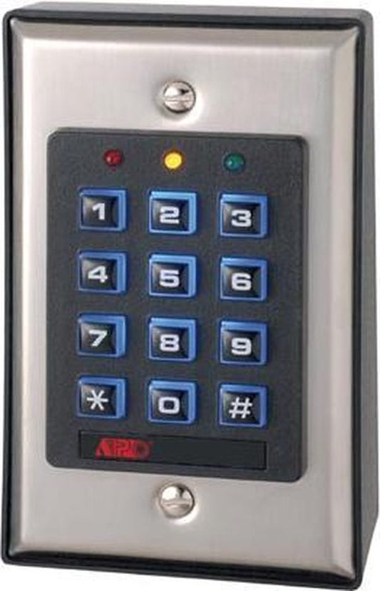 Clavier EtiamPro Code, autonome, rétro-éclairé, idéal pour les particuliers et les entreprises, compatible avec les serrures électroniques et les systèmes automatiques, fonctions de sécurité étendues, LEDs