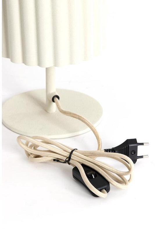 Light & Living - lampe à poser - Ardales - beige - textile - lampe à poser - E27 - 1892343