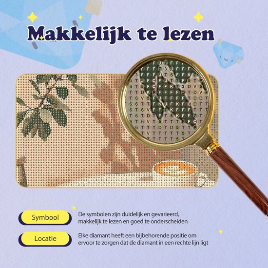 Rubye® Peinture au diamant - Peinture au diamant adultes - Peinture au diamant enfants - Package peinture au diamant complet - Terrasse café - 30x40cm