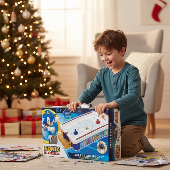 A Ambassador® Sonic Airhockey - Table d'airhockey - Modèle de table - Le Grand Livre du Jouet 2025