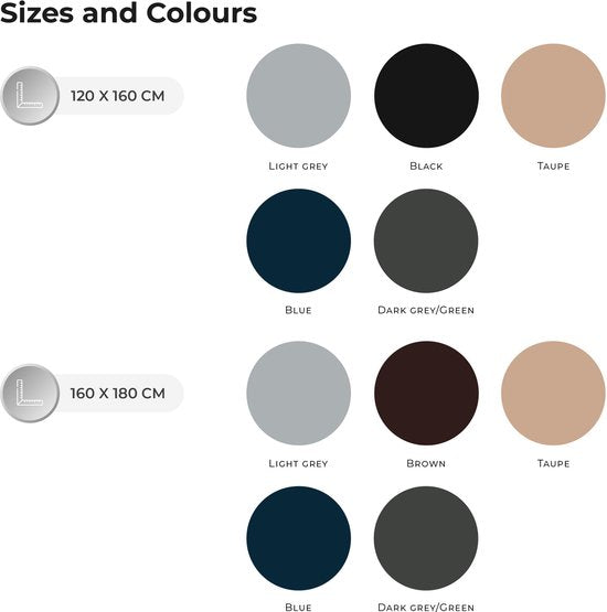 Nuvoo Couverture chauffante électrique - Polaire - 180x160 cm- XXL - Arrêt automatique - Protection contre la surchauffe - 3 niveaux - 120W - 2 personnes - Couverture - Bleu